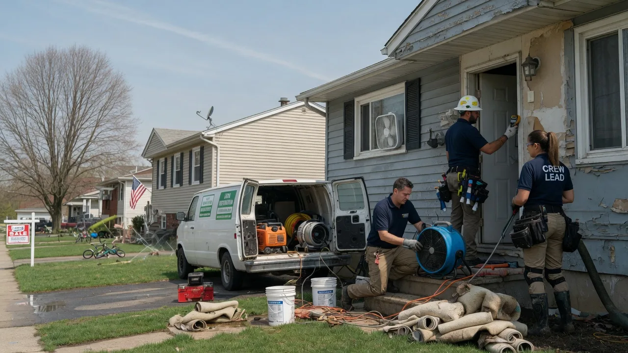 Flood Cleanup in Port Byron, NY near me